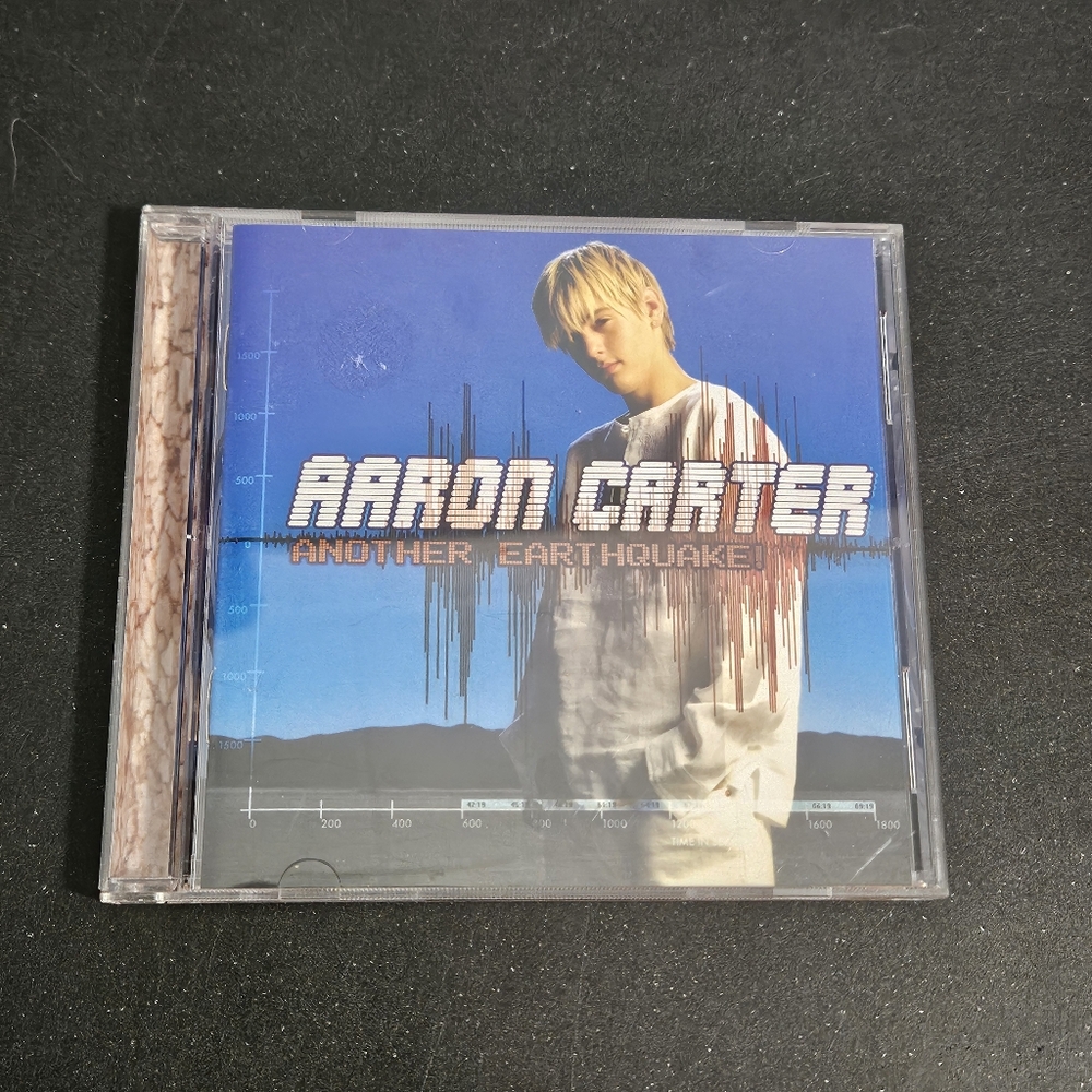 Another Earthquake by Aaron Carter (CD, 2002)